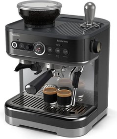 Półautomatyczny ekspres do kawy Philips Barista Brew PSA3218/10 czarny z intuicyjnym przewodnikiem po przepisach na espresso