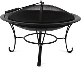 Palenisko ogrodowe "Brasero 2" - Ø 76 cm - Czarne