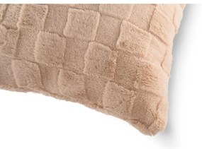 Poduszka dekoracyjna z mikropluszu 45x45 cm Rava – Tiseco Home Studio