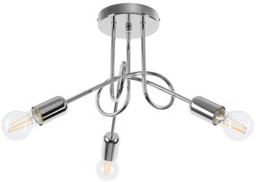 Żyrandol SUPEŁ 3 chrom SOLLUX  LIGHTING