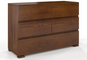 Komoda drewniana z szufladami Narcyx 4S - Orzech