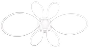 Biała lampa sufitowa LED 45.5x83 cm Fly – Trio