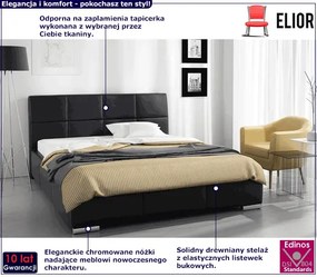 Łóżko tapicerowane Privex 2X 180x200 - 44 kolory