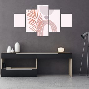 Obraz - Fioletowy minimalizm N⁰1 (125x70 cm)