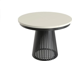 MINIO go for it, Stół rozkładany GORI w kolorze kaszmir/czarny