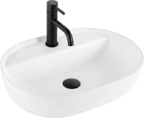 Umywalka Nablatowa REA Aura 51 White Matt