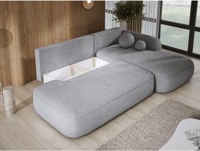 Narożnik wolnostojący BABU układ L Prawy Tkanina NOWORNEVER 92