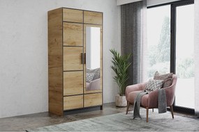 Szafa dwudrzwiowa ROJ 2D Biały