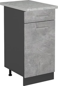 Szafka dolna do kuchni beton 40x60x81.6 r-line