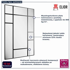 Zestaw paneli lustrzanych 140x210 cm C7-L87