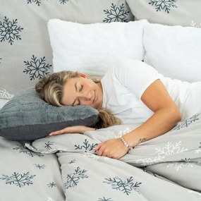 4Home Pościel flanelowa  Snow Romance, 220 x 200 cm, 2 szt. 70 x 90 cm, 220 x 200 cm, 2 szt. 70 x 90 cm