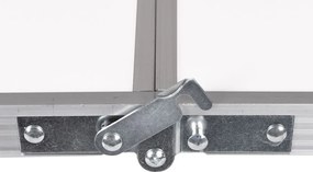 Zestaw turystyczny składany Camporo A120, stół i 4 krzesła, kolor biały