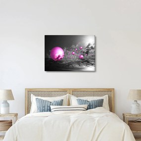 Obraz różowych kul (70x50 cm)
