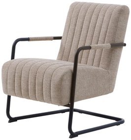 Beżowy fotel Trout – Unique Furniture