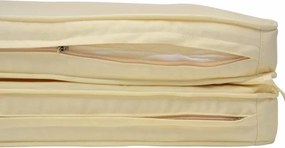 DIVERO drewniany florencki drewniany leżak + poduszka