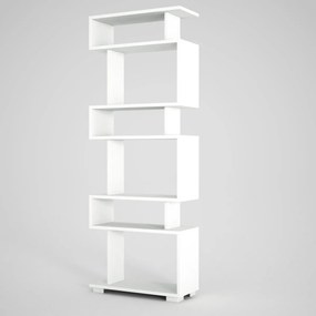 Biblioteczka Blok White Walnut