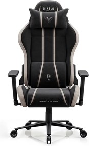 Fotel gamingowy materiałowy Diablo X-One 2.0 Normal Size, Camel Black