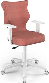 Ergonomiczne krzesło biurowe dla młodzieży Duo White rozmiar 6 (159-188 cm)