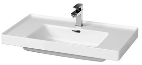 Cersanit K114-017 - Umywalka podtynkowa CREA 44,5x80,5 cm, ceramika, biały połys