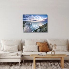 Obraz na szkle - klify (70x50 cm)