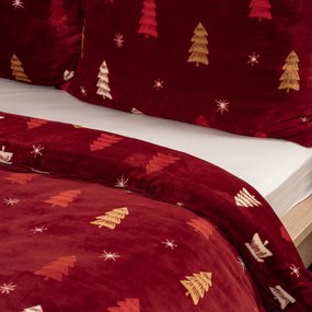 4Home Pościel mikroflanela Crimson Woods, 140 x 220 cm, 70 x 90 cm
