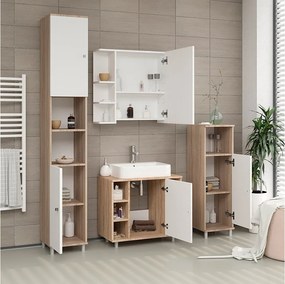 Szafka łazienkowa sonoma 30x30x190 fynn