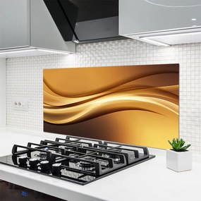 Panel Szklany do Kuchni Dynamiczne Fale Koloru