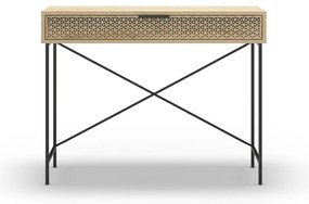 Konsola w dekorze dębu 35.5x110 cm Ecrin – Marckeric