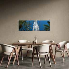 Obraz - Burdż Chalifa (z zegarem) (90x30 cm)
