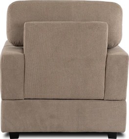 Fotel Wypoczynkowy Sofa NEO Beżowy Tapicerowany Nowoczesny