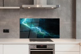 Panel szklany do Kuchni Elektryzująca Głębia Fraktali