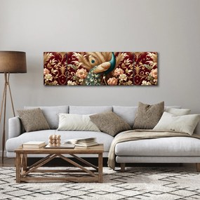 Obraz – Elegancki paw (170x50 cm)