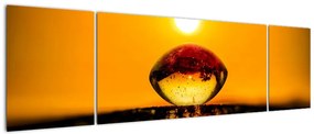 Obraz szklanej kropli (170x50 cm)