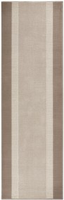 Dywan nowoczesny Basic beżowo-kremowy chodnik 80 cm x 200 cm