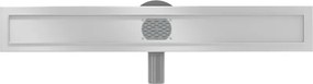 Mexen Flat 360° korpus do odpływu liniowego obrotowy 60 cm, inox - 1040060