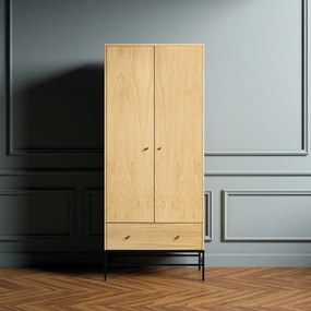 Szafa w dekorze dębu 80x190 cm Flora – Woodman