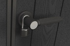 PENT Domek ogrodowy 9 x 7, brązowy, 226 x 279 x 216 cm