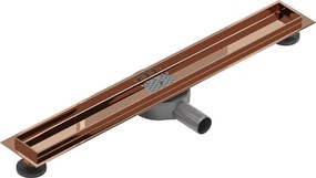 Mexen Flat 360° korpus do odpływu liniowego obrotowy 70 cm, różowe złoto - 1640070