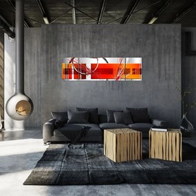 Abstrakcyjny obraz (170x50 cm)