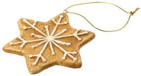 Ozdoba świąteczna Gingerbread Star III 10x10 cm