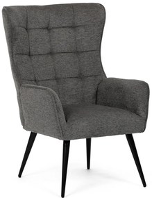 Fotel relaksacyjny 315 GREY2, ciemnoszary