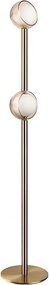 Ideal Lux - Lampa stojąca LED BLOOM 2xLED/5,5W/230V CRI 90 złota/dymny beż