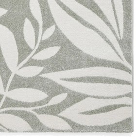 Jasnozielony dywan 80x150 cm Sorral Leaves – Catherine Lansfield