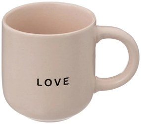 Zestaw 4 ceramicznych kubków na bambusowym stojaku, 240 ml