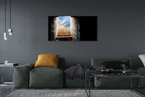 Zdjęcie na płótnie Schody w Słońcu