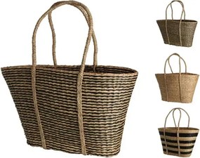 Kosz plażowy z trawy morskiej 57 x 14 x 30 cm