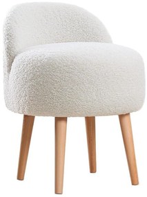 Fotel dziecięcy MIKI, średnica 46 cm, biały