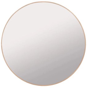 Lustro ścienne z drewnianą ramą ø 110 cm Miro – Blomus