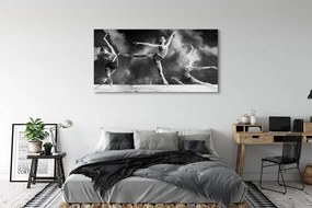 Obraz na płótnie Baletnice w Tęczy Dymu