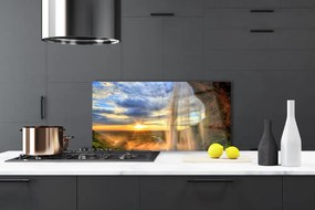 Panel Kuchenny Krystaliczny Wodospad Górski